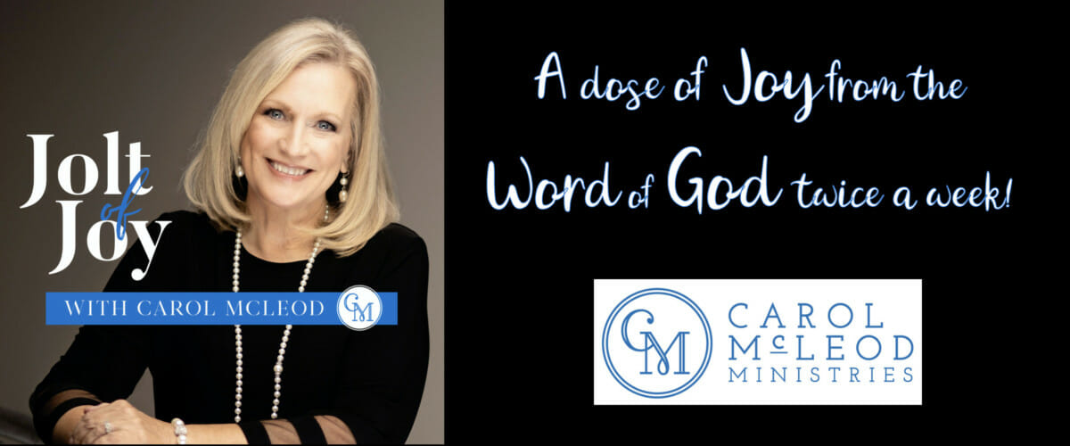 JOLT OF JOY PODCAST: Awareness of God