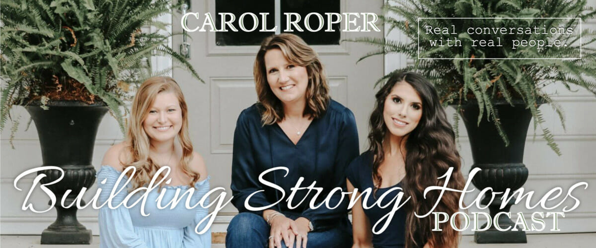 BUILDING STRONG HOMES PODCAST: Hope for Widows and the People Who Love Them - with Marilyn Nutter