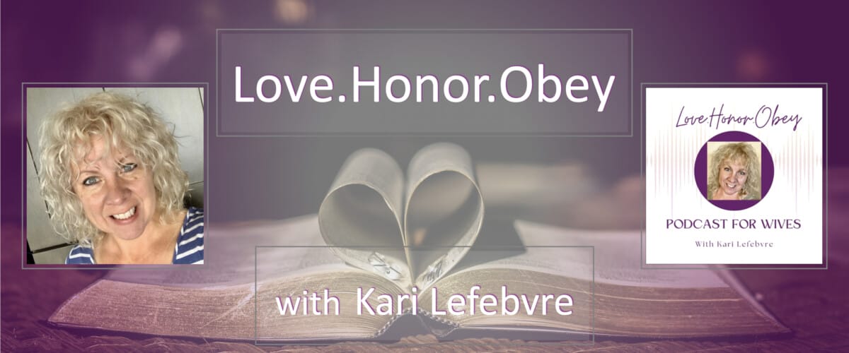 LOVE.HONOR.OBEY: God Sends Strength in Your Worst Moments